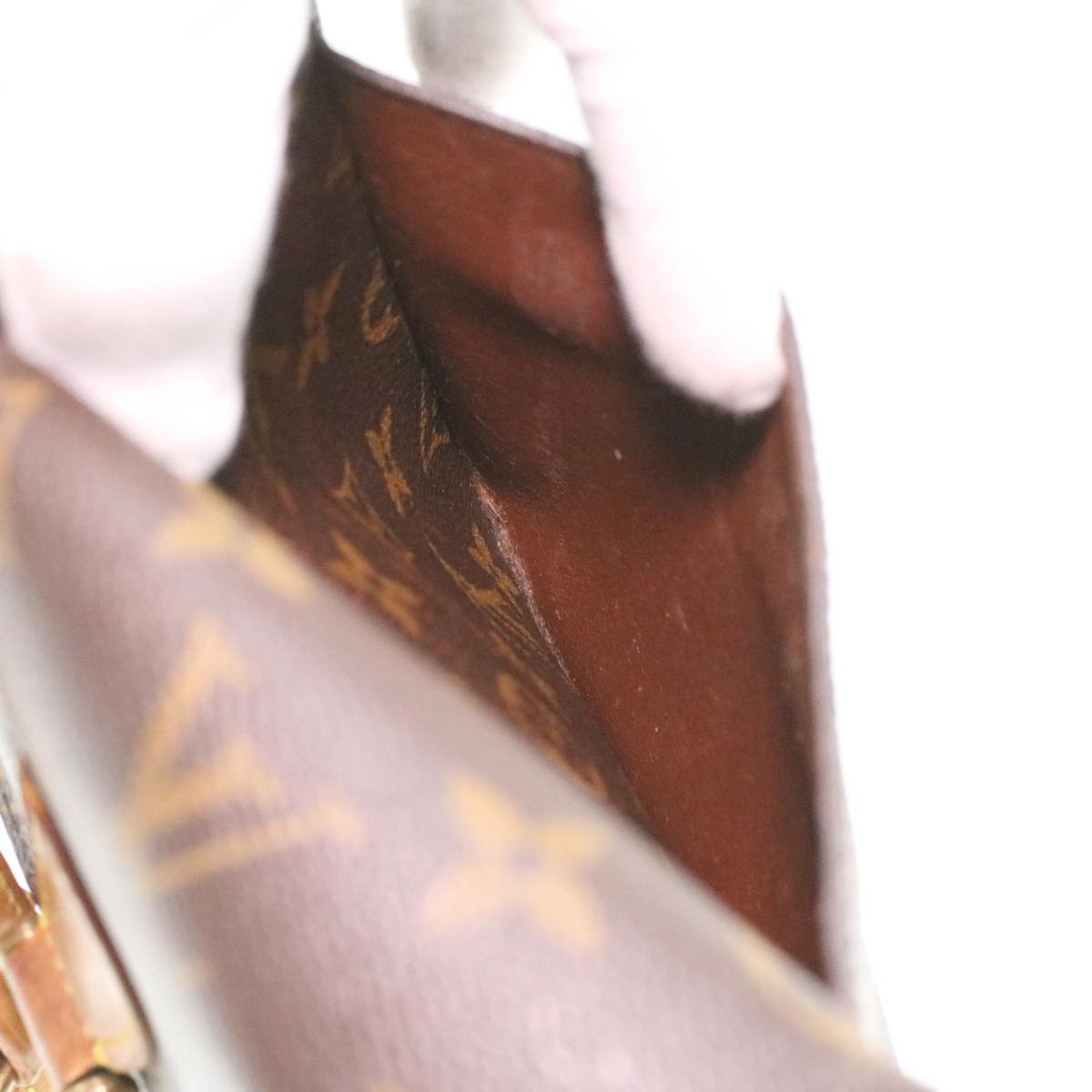 LOUIS VUITTON Monogram Saint Cloud MM Shoulder Bag M51243 LV ep474