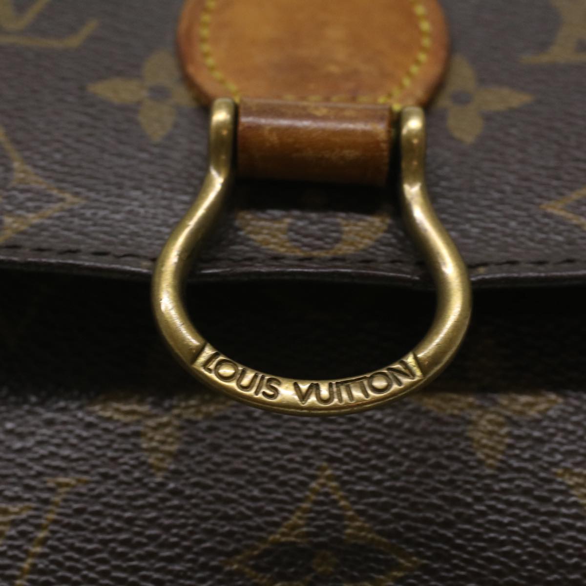 LOUIS VUITTON Monogram Saint Cloud MM Shoulder Bag M51243 LV ep474