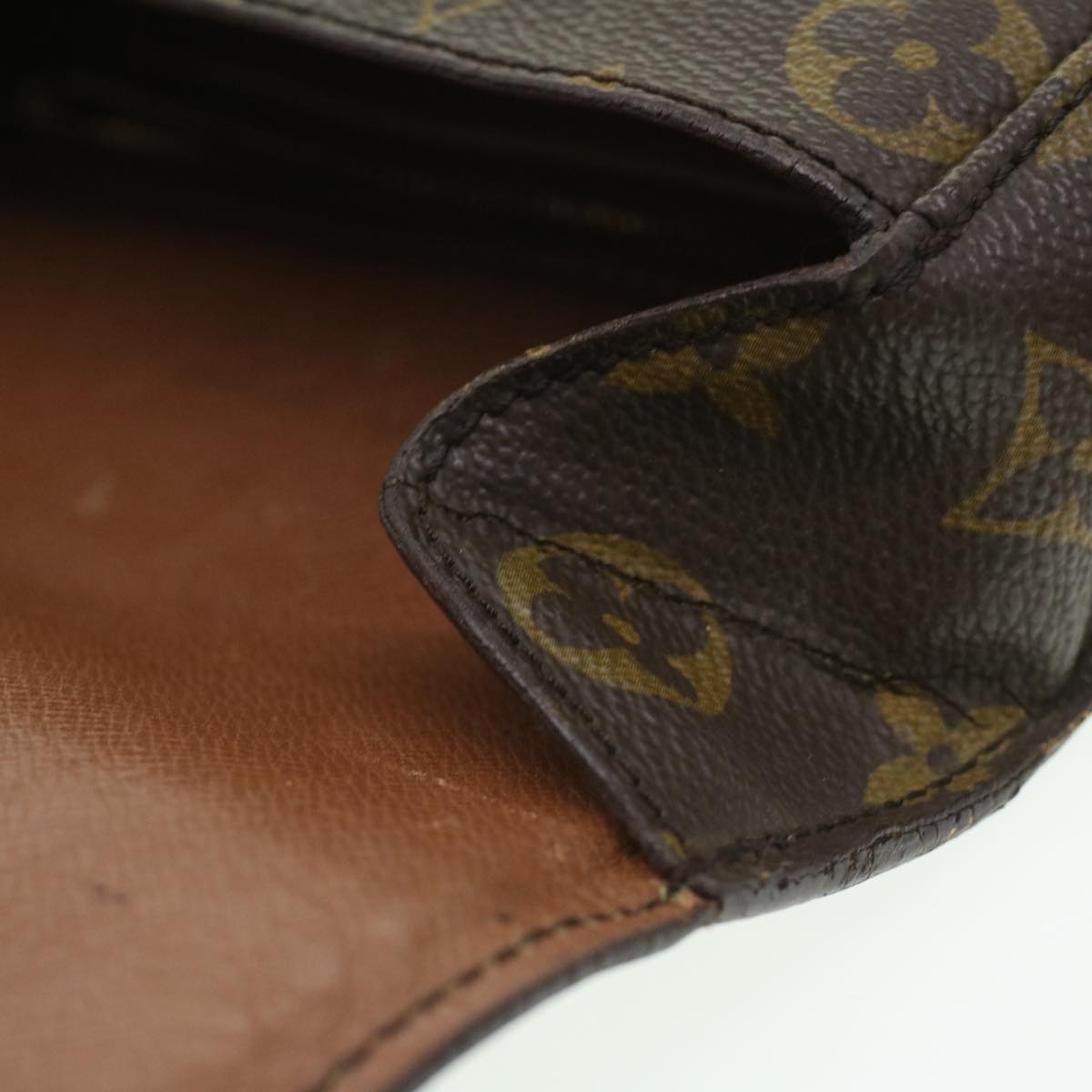 LOUIS VUITTON Monogram Saint Cloud MM Shoulder Bag M51243 LV ep474