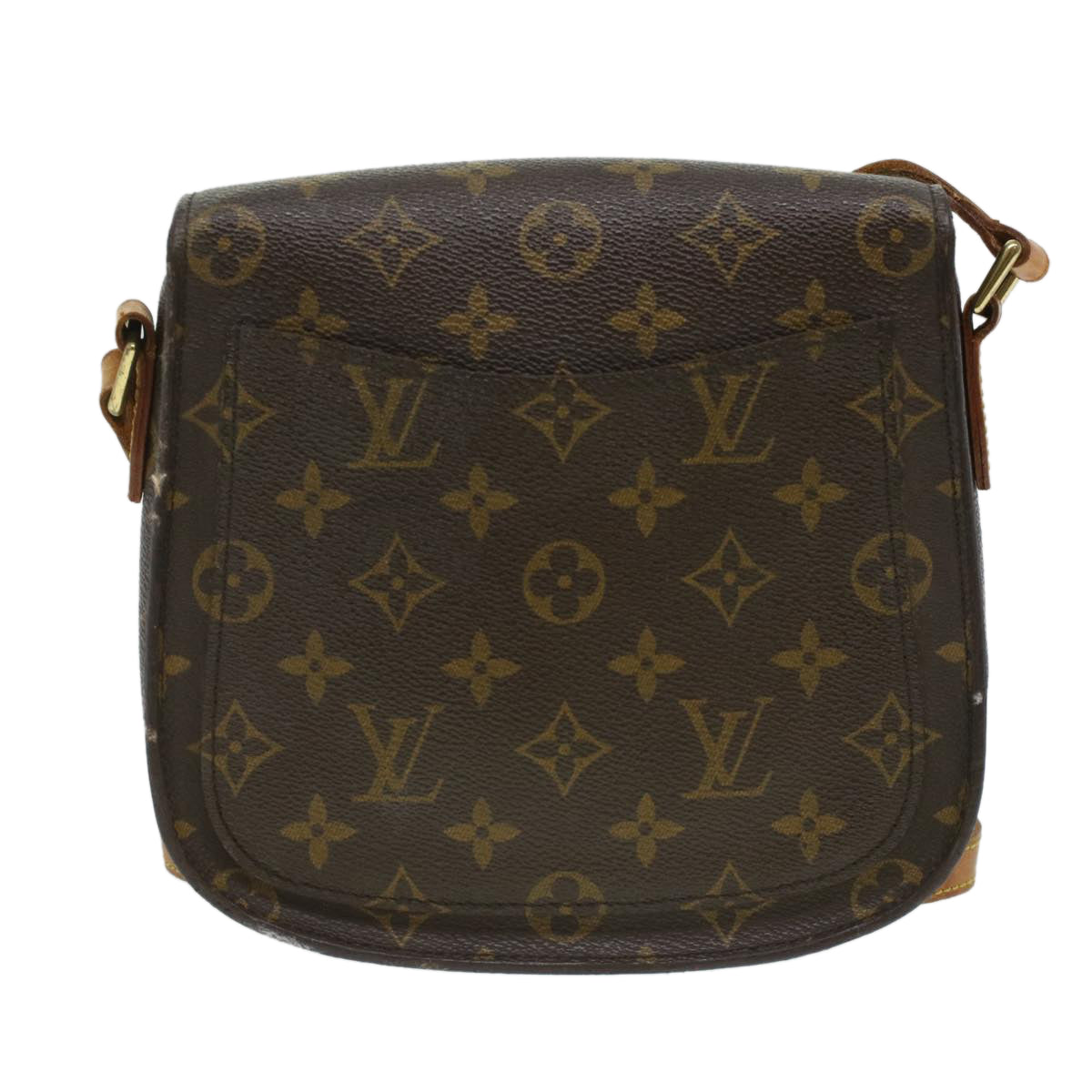 LOUIS VUITTON Monogram Saint Cloud MM Shoulder Bag M51243 LV ep474
