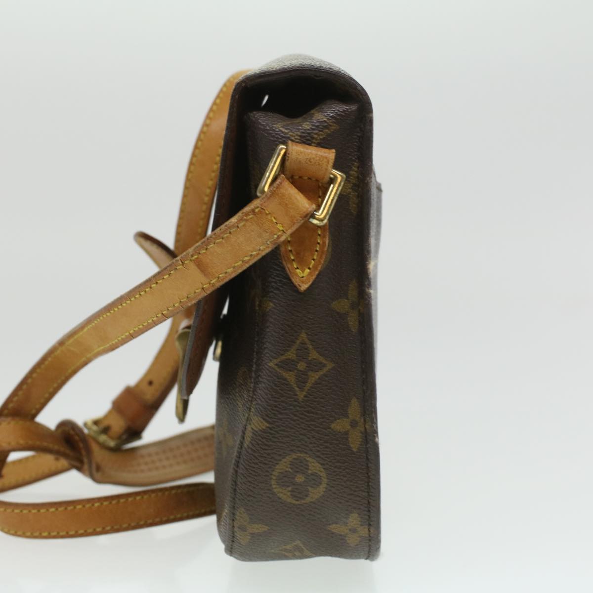 LOUIS VUITTON Monogram Saint Cloud MM Shoulder Bag M51243 LV ep474