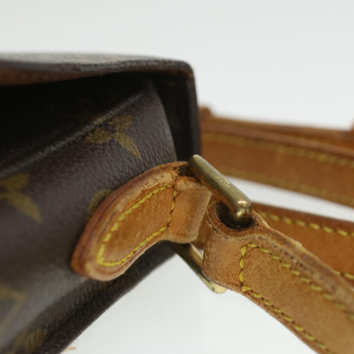 LOUIS VUITTON Monogram Saint Cloud MM Shoulder Bag M51243 LV ep474