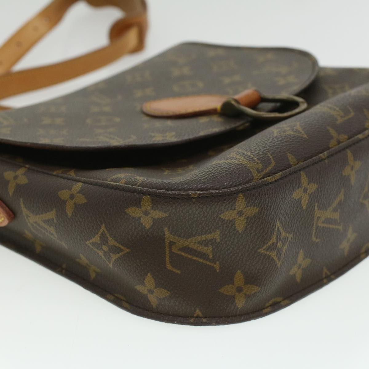 LOUIS VUITTON Monogram Saint Cloud GM Shoulder Bag M51242 LV ep476