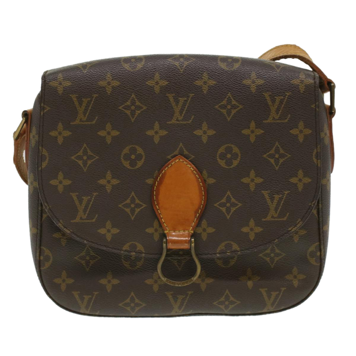 LOUIS VUITTON Monogram Saint Cloud GM Shoulder Bag M51242 LV ep476