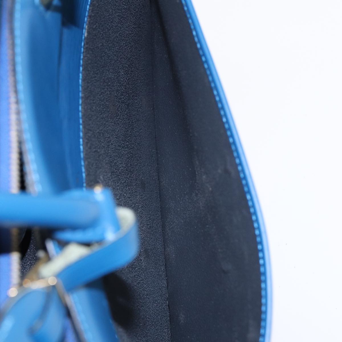 LOUIS VUITTON Epi Riviera Hand Bag Blue M48185 LV ep4782