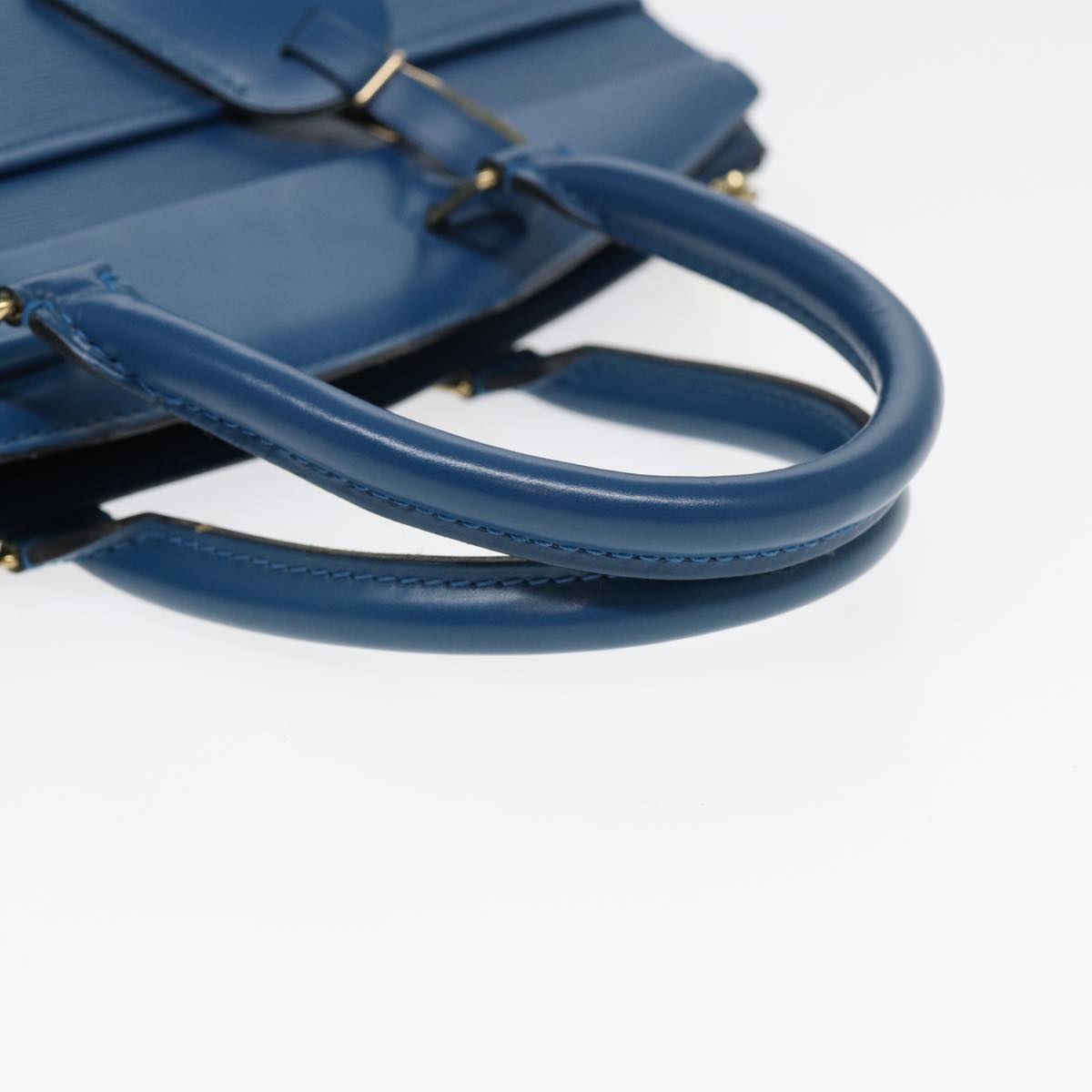 LOUIS VUITTON Epi Riviera Hand Bag Blue M48185 LV ep4782