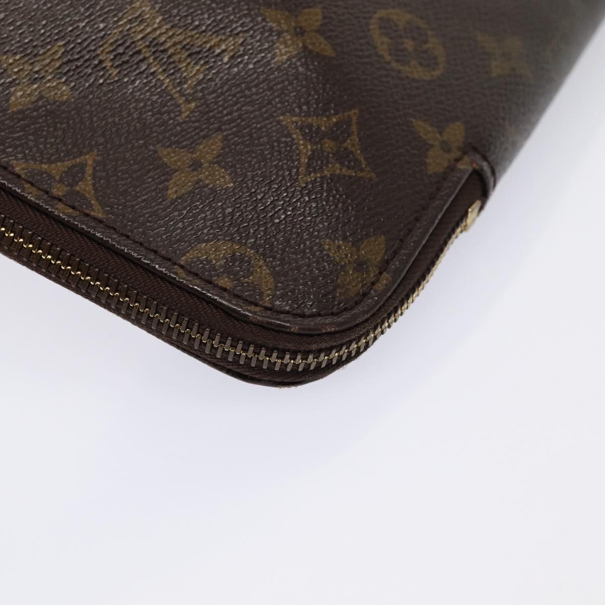LOUIS VUITTON Monogram Posh Documents Clutch Bag M53456 LV ep4785
