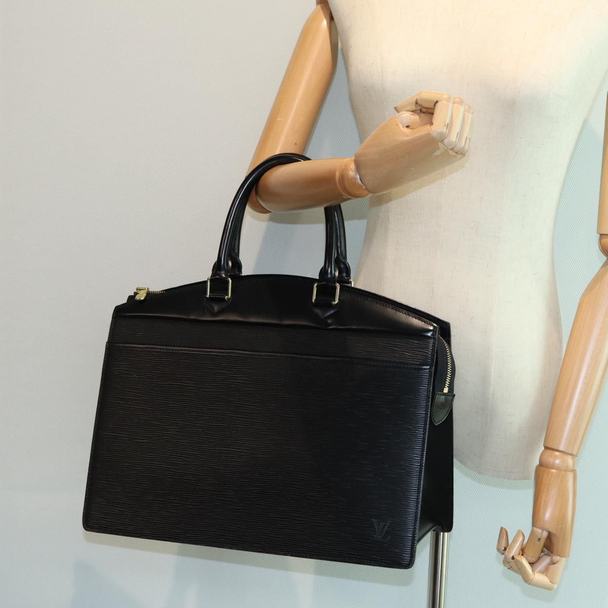 LOUIS VUITTON Epi Riviera Hand Bag Noir Black M48182 LV ep4790