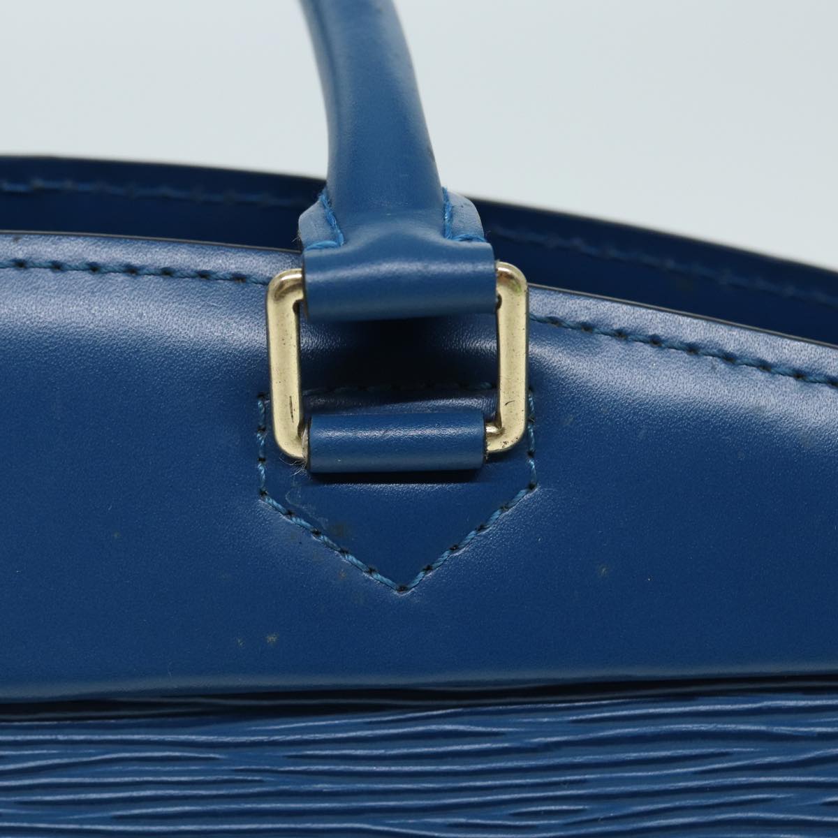 LOUIS VUITTON Epi Riviera Hand Bag Blue M48185 LV ep4797