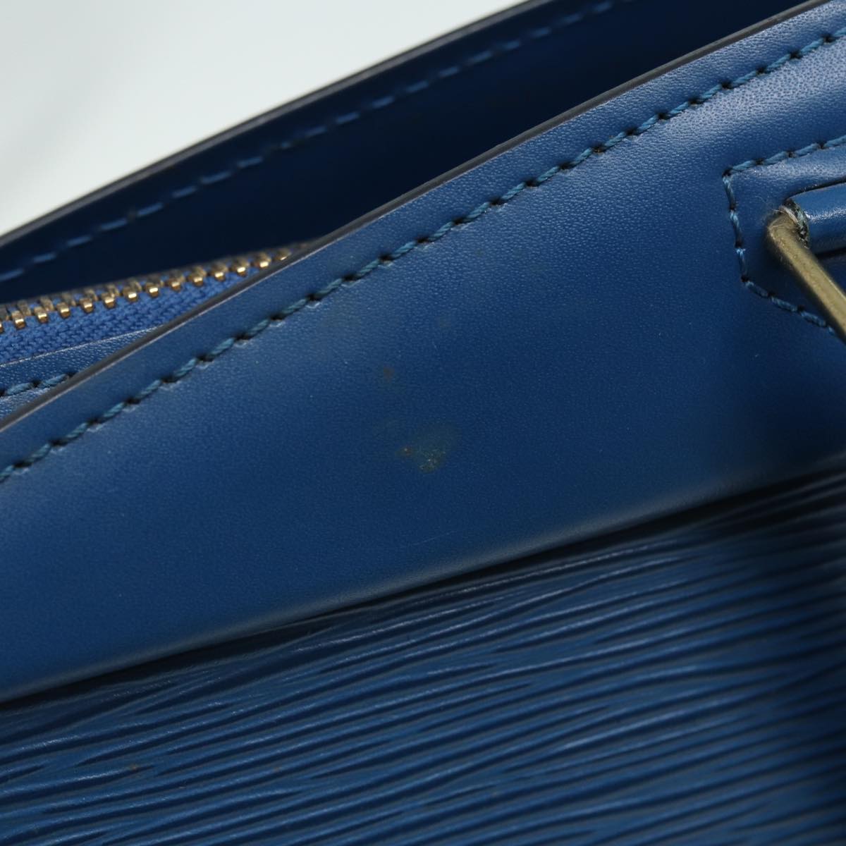 LOUIS VUITTON Epi Riviera Hand Bag Blue M48185 LV ep4797