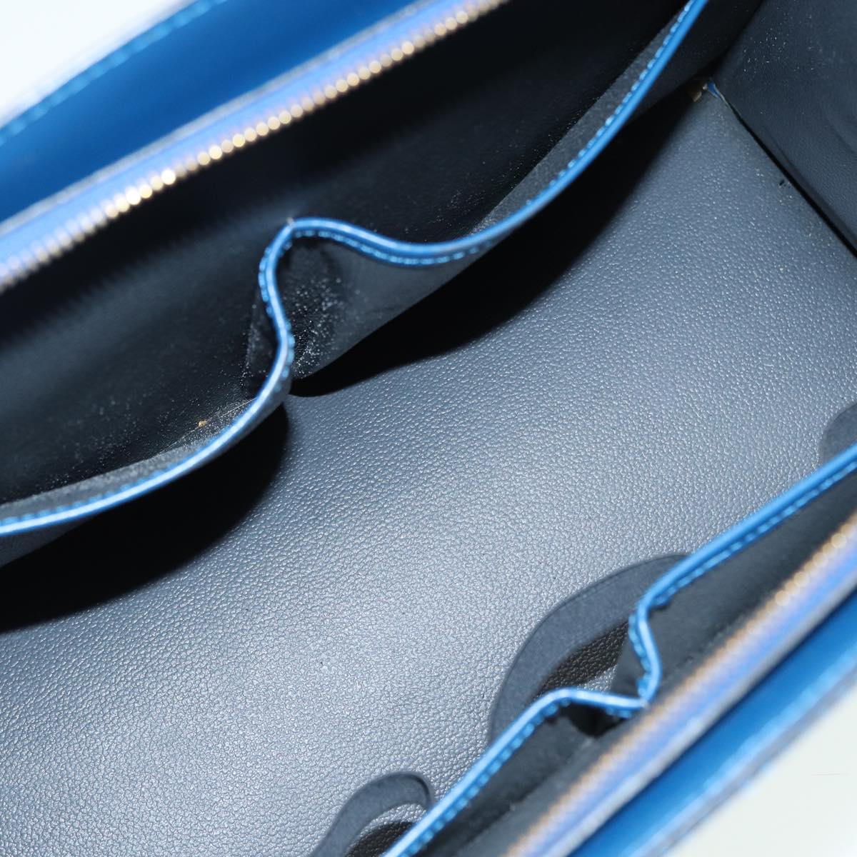 LOUIS VUITTON Epi Riviera Hand Bag Blue M48185 LV ep4797