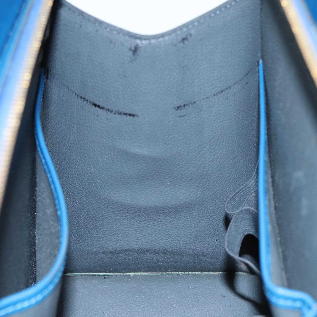LOUIS VUITTON Epi Riviera Hand Bag Blue M48185 LV ep4797