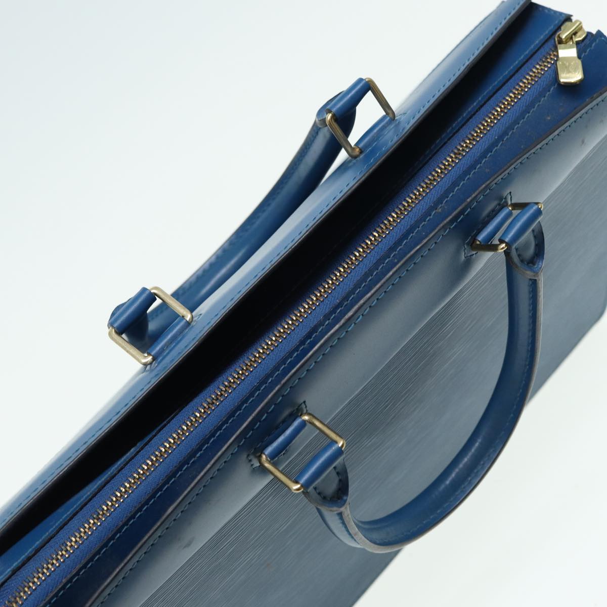LOUIS VUITTON Epi Riviera Hand Bag Blue M48185 LV ep4797
