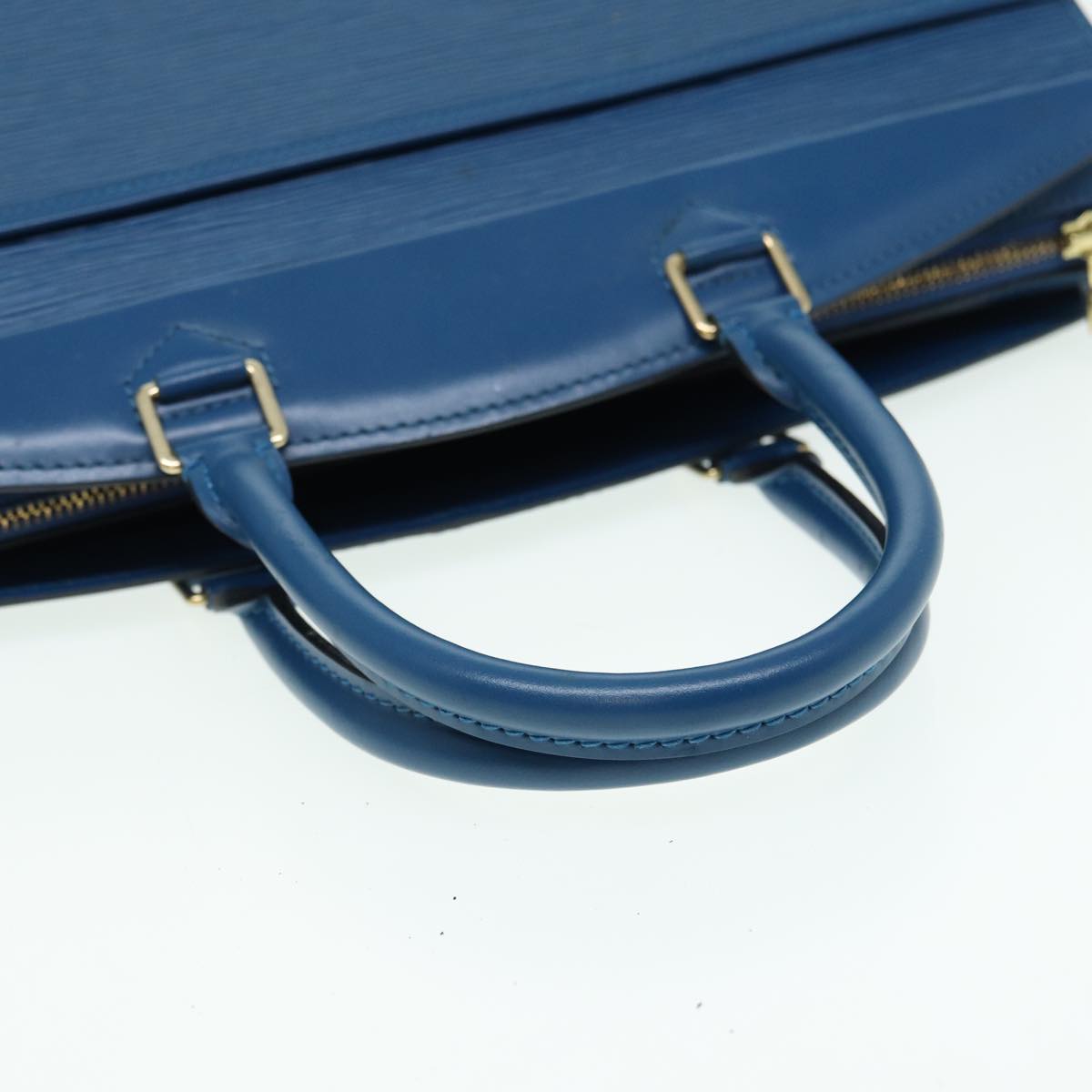 LOUIS VUITTON Epi Riviera Hand Bag Blue M48185 LV ep4797