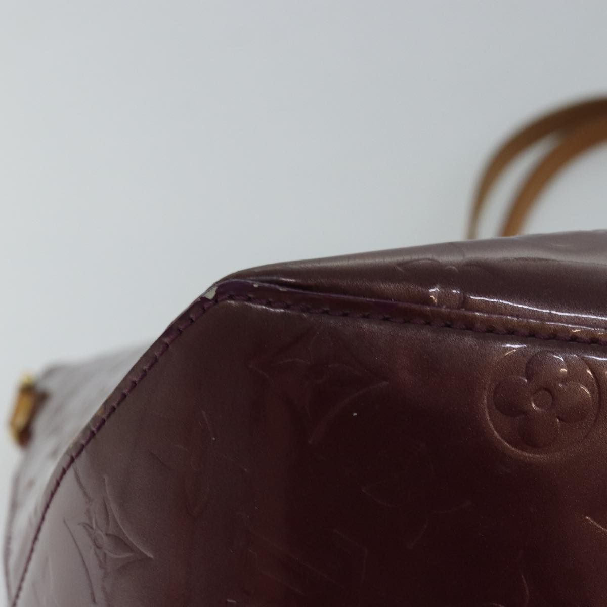 LOUIS VUITTON Monogram Vernis Bellevue GM Tote Bag Violet M93588 LV ep4830
