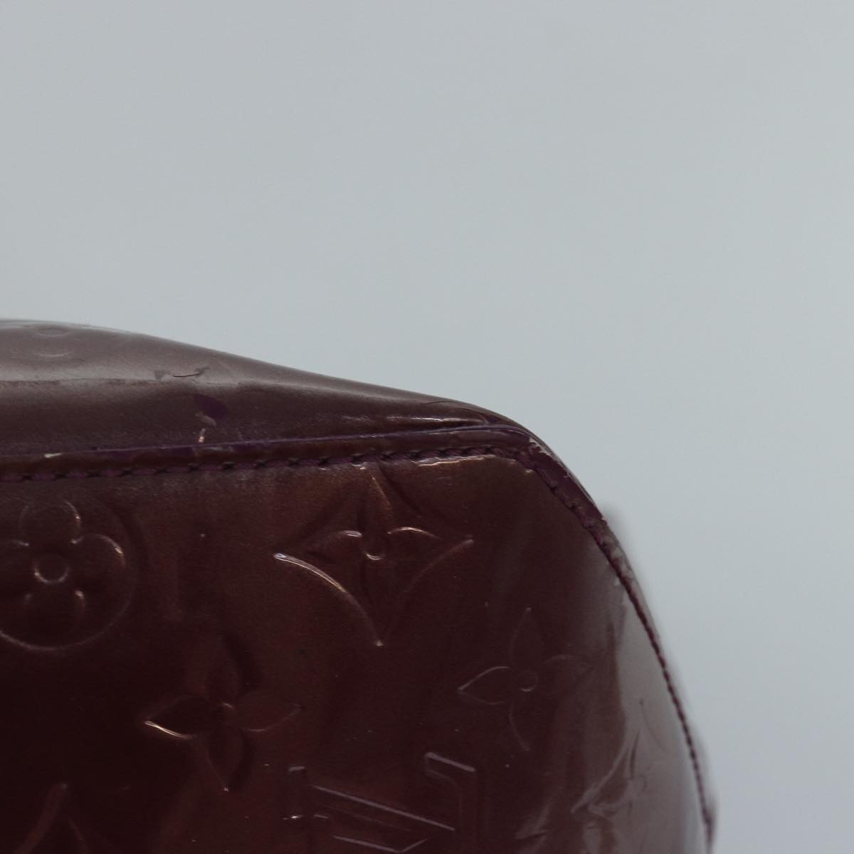LOUIS VUITTON Monogram Vernis Bellevue GM Tote Bag Violet M93588 LV ep4830