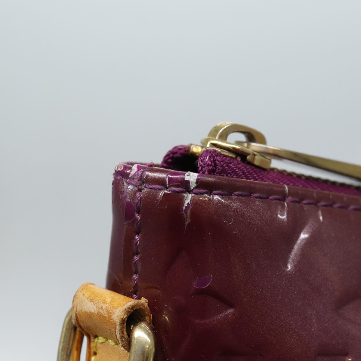 LOUIS VUITTON Monogram Vernis Bellevue GM Tote Bag Violet M93588 LV ep4830