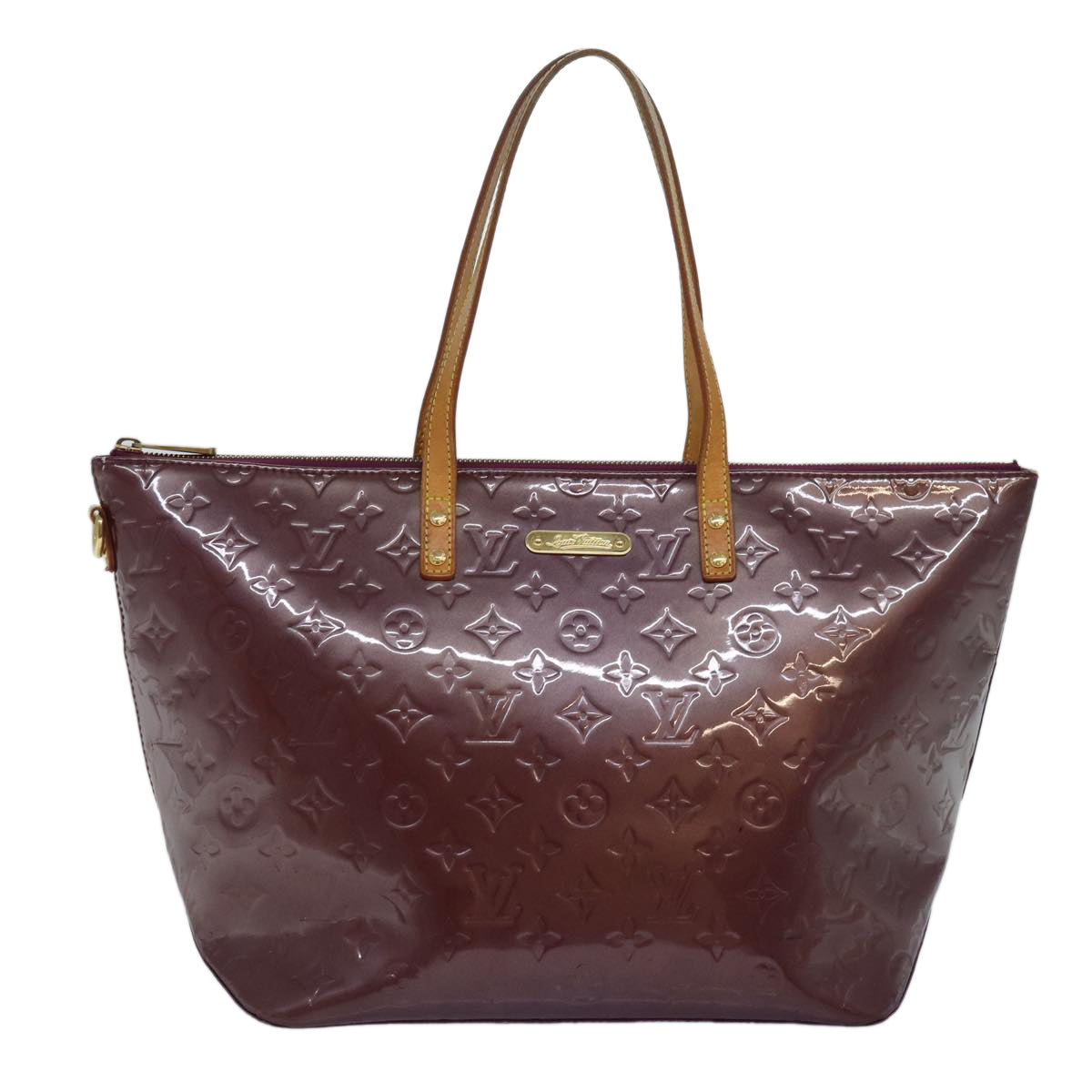 LOUIS VUITTON Monogram Vernis Bellevue GM Tote Bag Violet M93588 LV ep4830