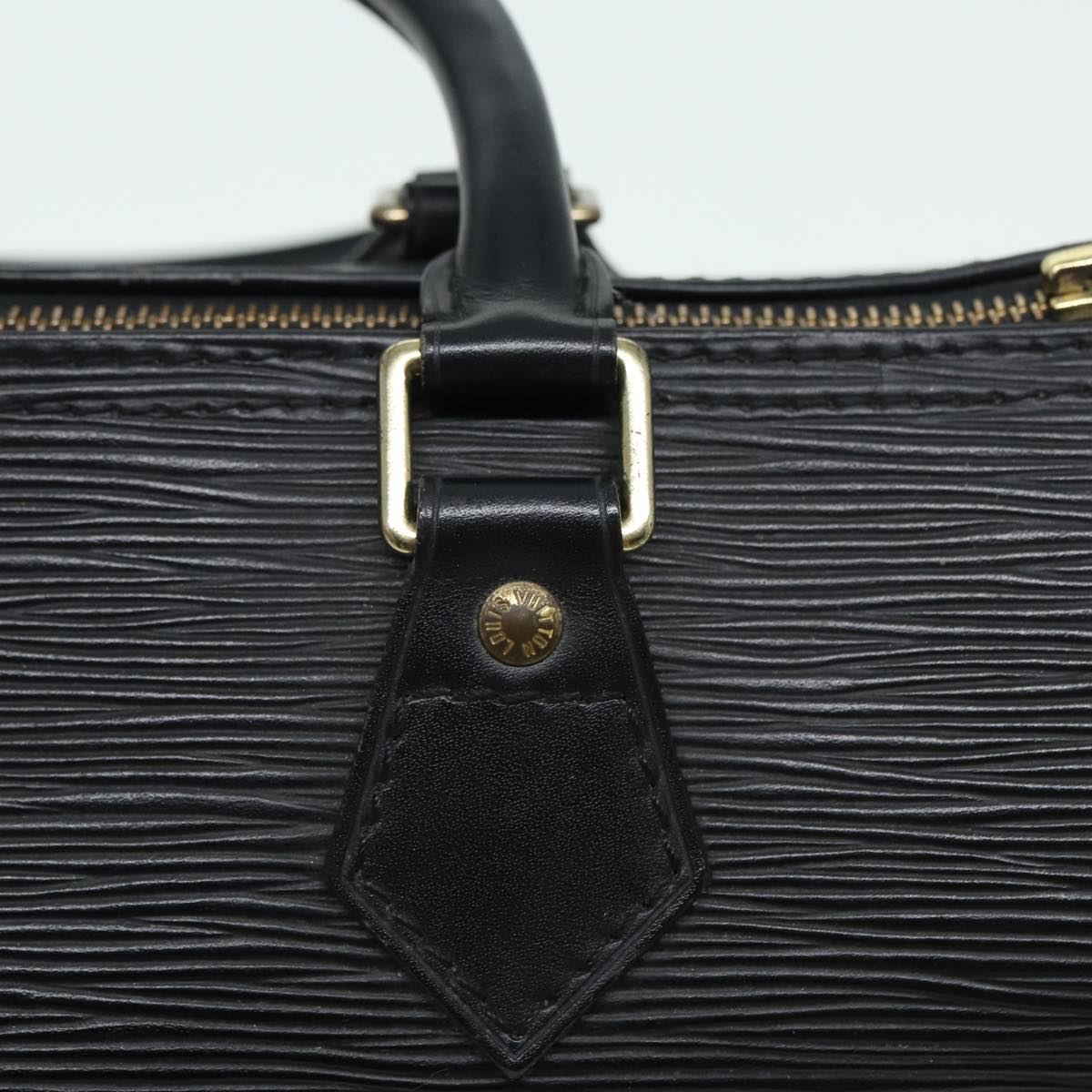 LOUIS VUITTON Epi Speedy 25 Hand Bag Black M43012 LV ep4852