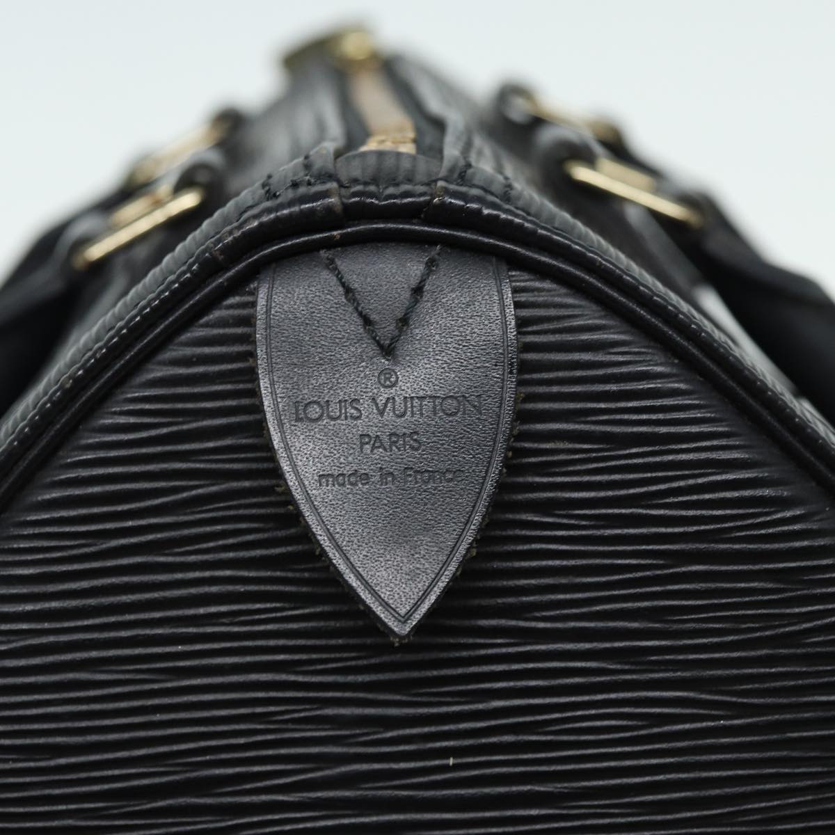 LOUIS VUITTON Epi Speedy 25 Hand Bag Black M43012 LV ep4852