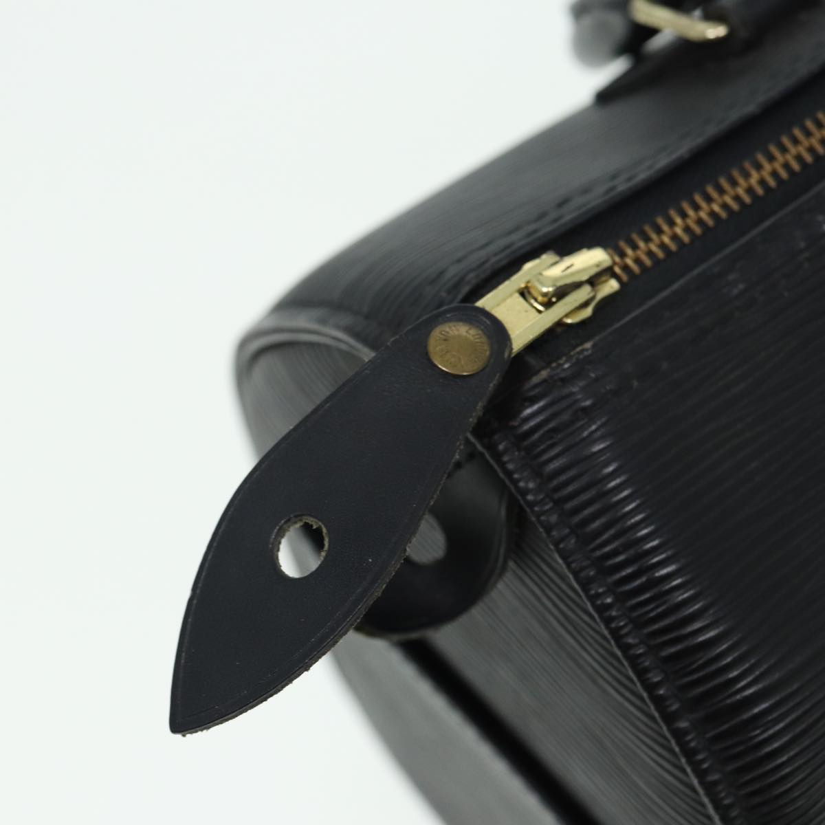 LOUIS VUITTON Epi Speedy 25 Hand Bag Black M43012 LV ep4852