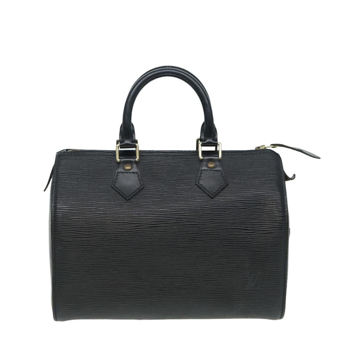 LOUIS VUITTON Epi Speedy 25 Hand Bag Black M43012 LV ep4852