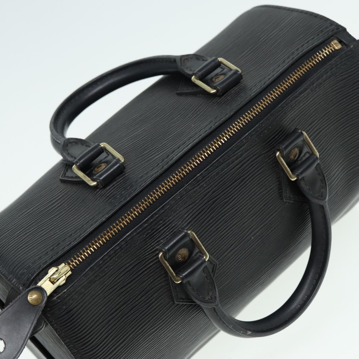 LOUIS VUITTON Epi Speedy 25 Hand Bag Black M43012 LV ep4852