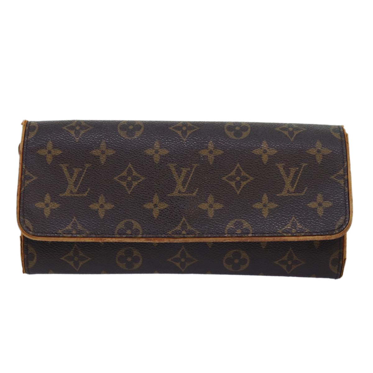 LOUIS VUITTON Monogram Pochette Twin GM Shoulder Bag M51852 LV ep4866