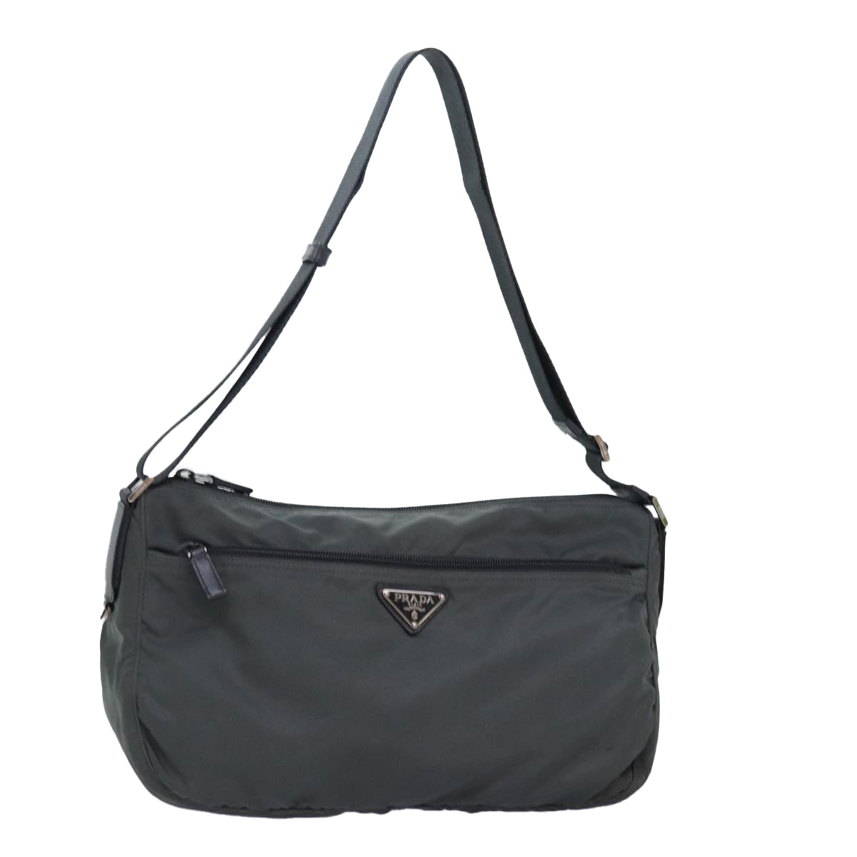Luxury Prada Shoulder Bag Nylon Gray  ep4915
