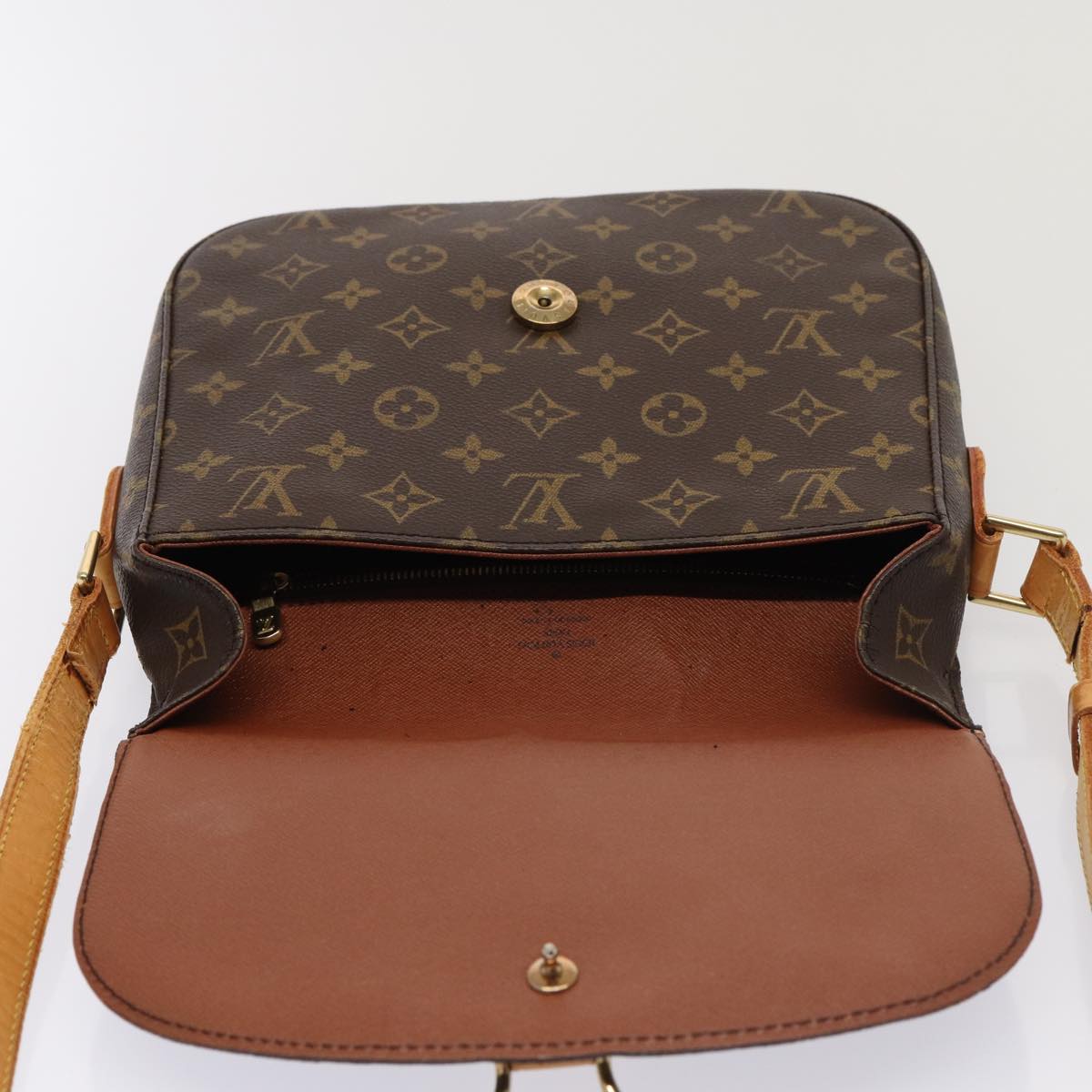 LOUIS VUITTON Monogram Saint Cloud GM Shoulder Bag M51242 LV ep4919