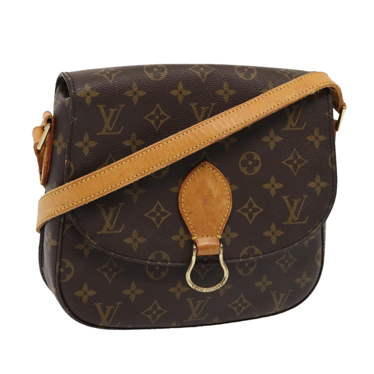 LOUIS VUITTON Monogram Saint Cloud GM Shoulder Bag M51242 LV ep4919