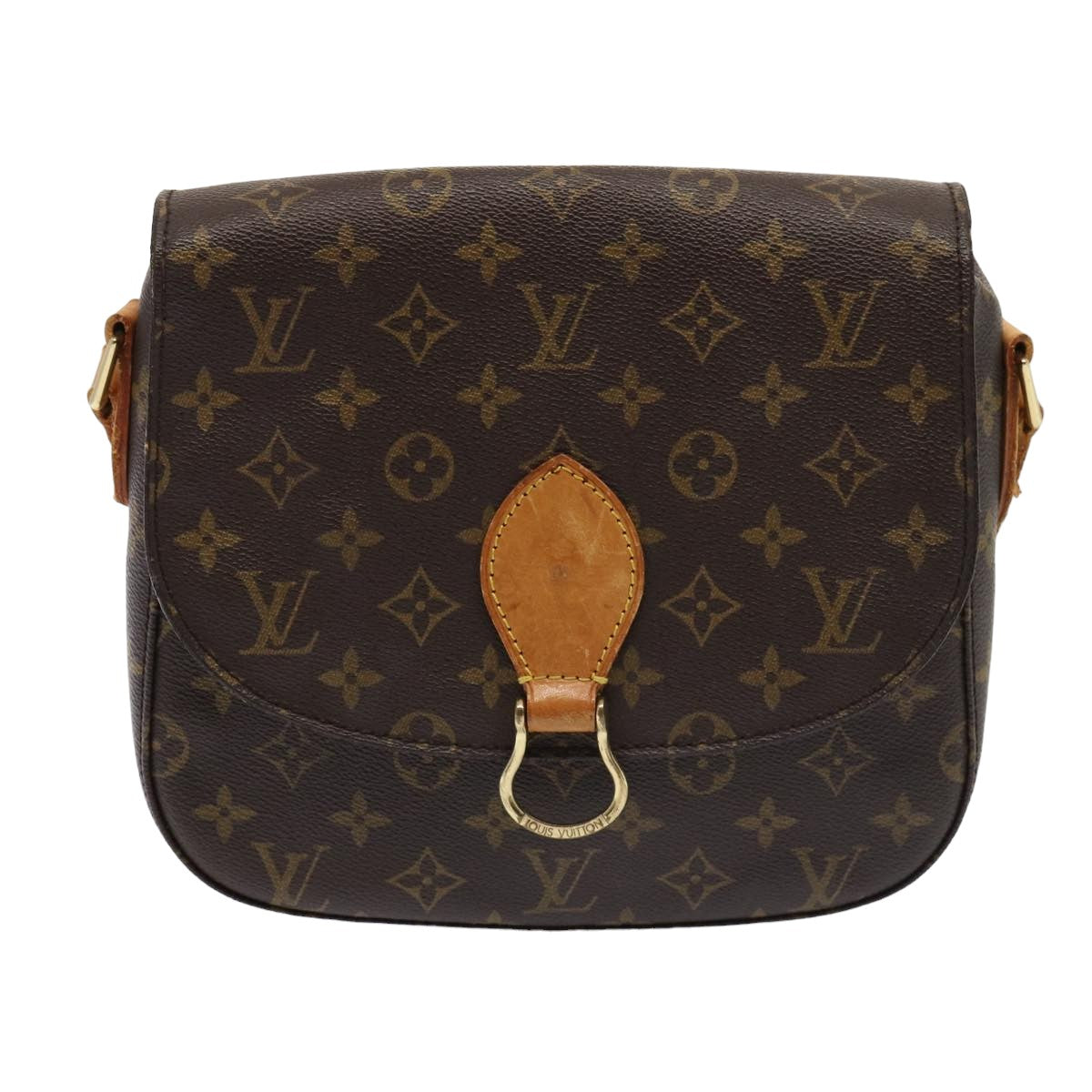 LOUIS VUITTON Monogram Saint Cloud GM Shoulder Bag M51242 LV ep4919