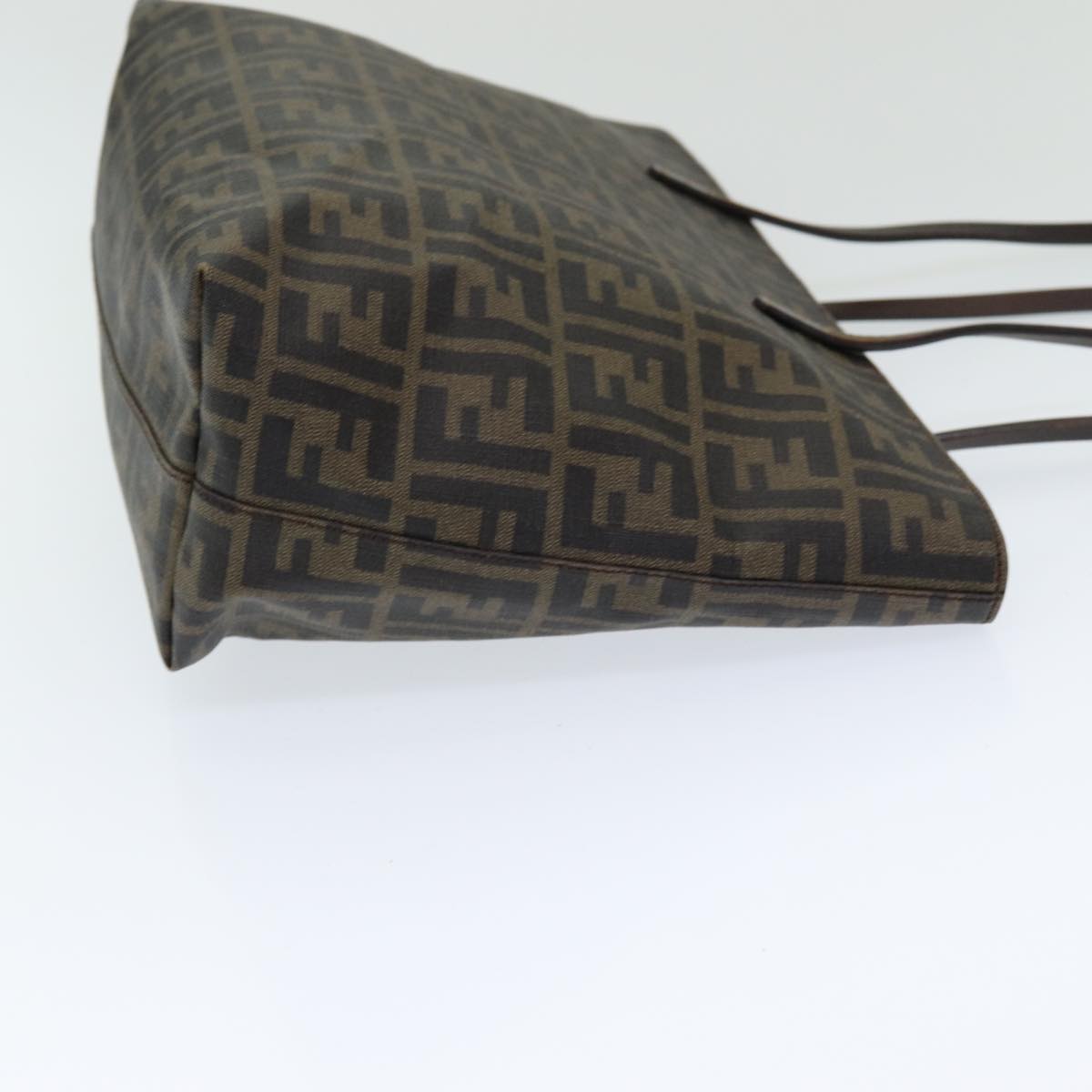 Luxury Fendi Zucca Canvas Tote Bag Brown Blackep4925