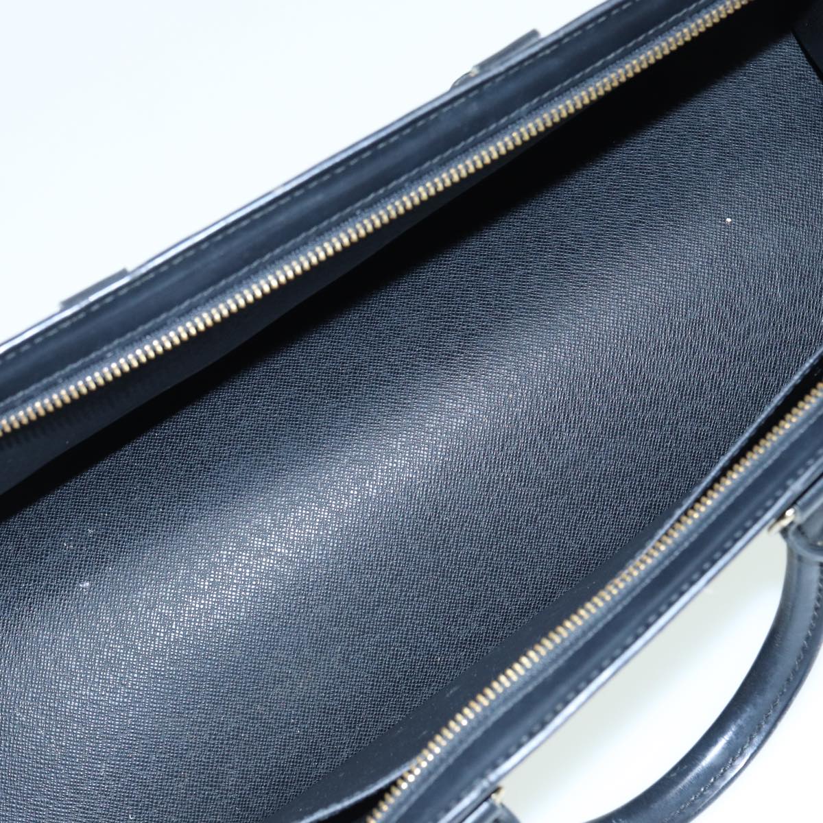 LOUIS VUITTON Epi Sac Triangle Hand Bag Black M52092 LV ep4945