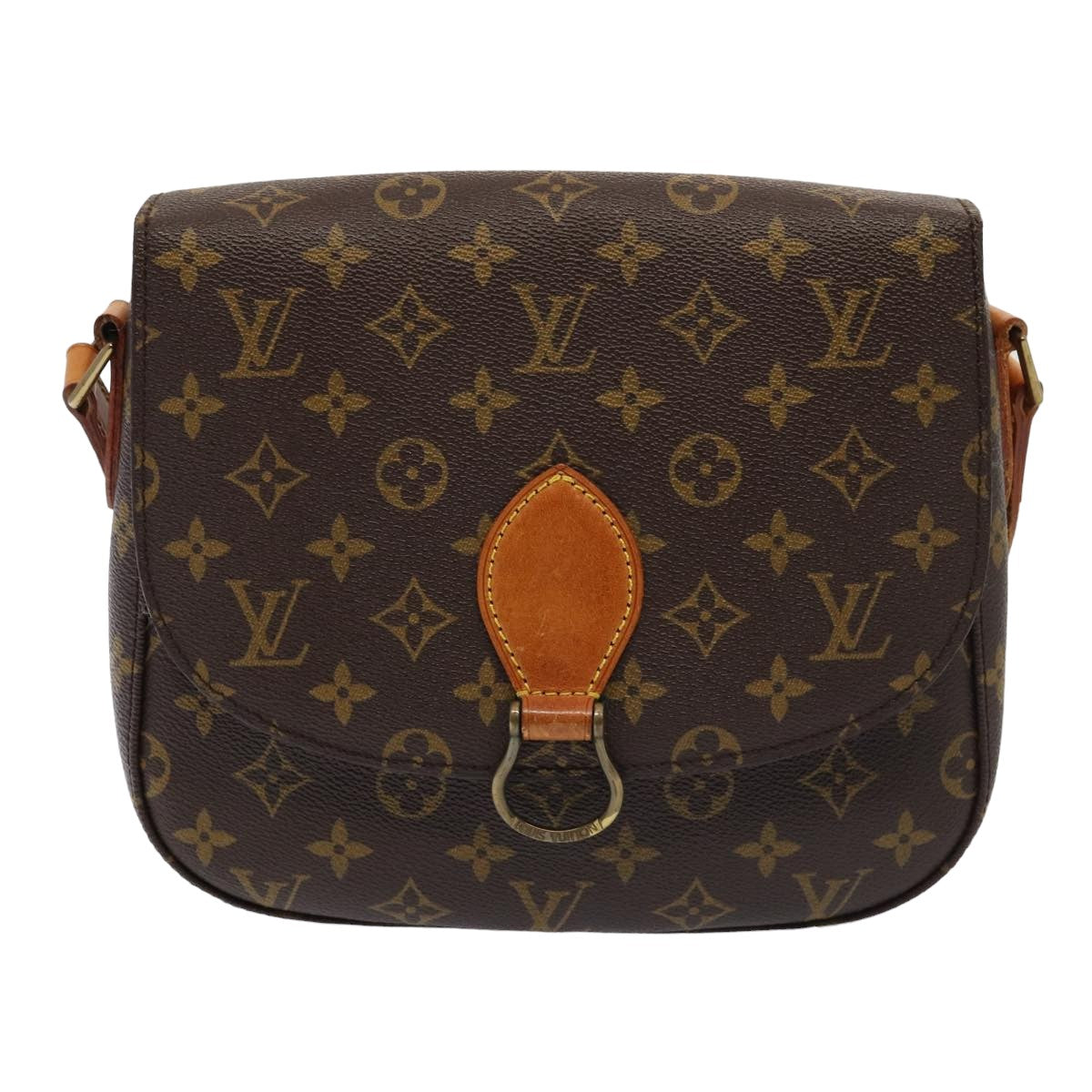 LOUIS VUITTON Monogram Saint Cloud GM Shoulder Bag M51242 LV ep4948
