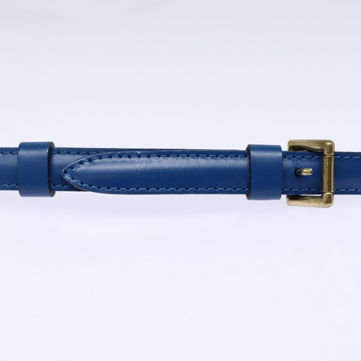 LOUIS VUITTON Epi Adjustable Shoulder Strap 37""-44.1"" Blue LV ep4995