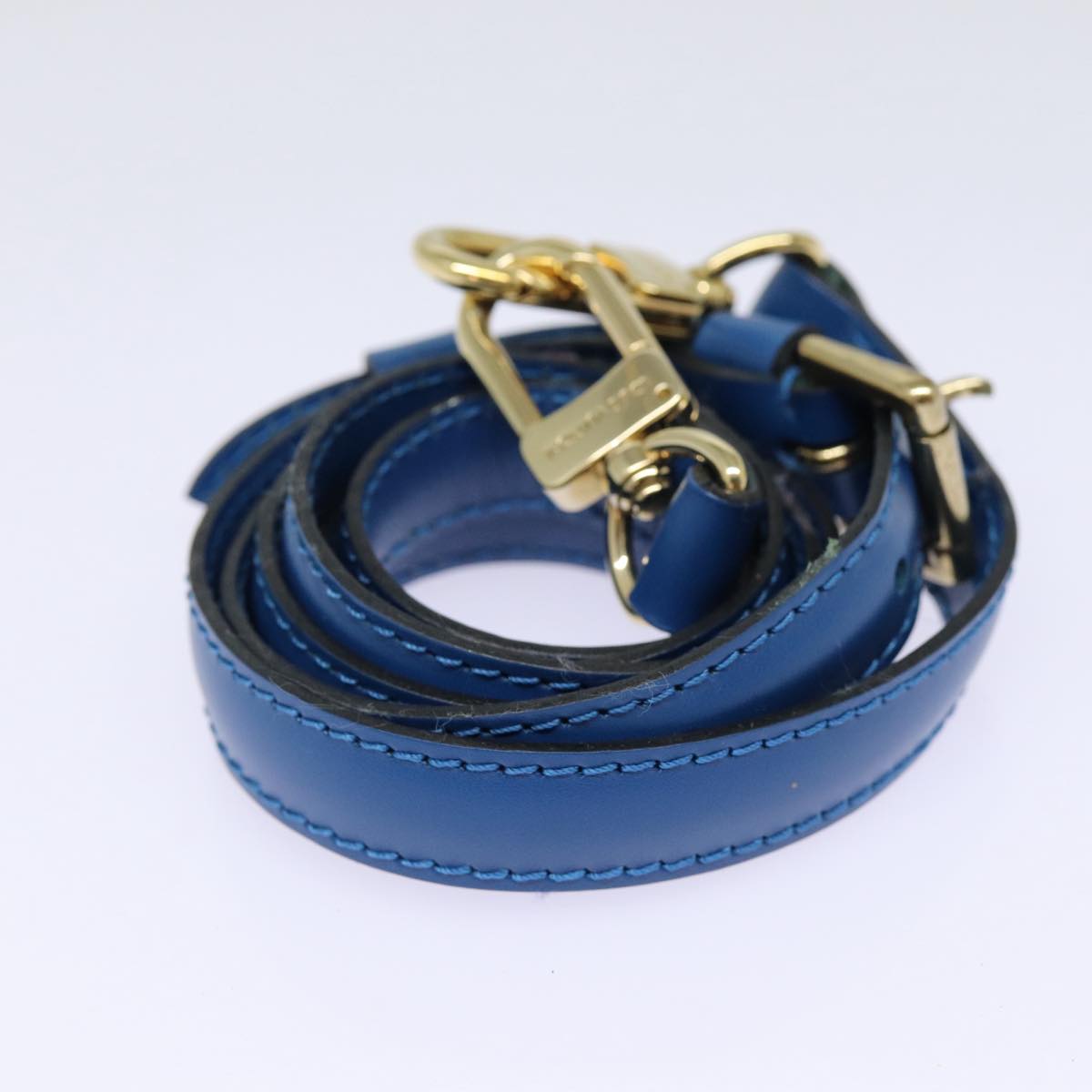 LOUIS VUITTON Epi Adjustable Shoulder Strap 37""-44.1"" Blue LV ep4995