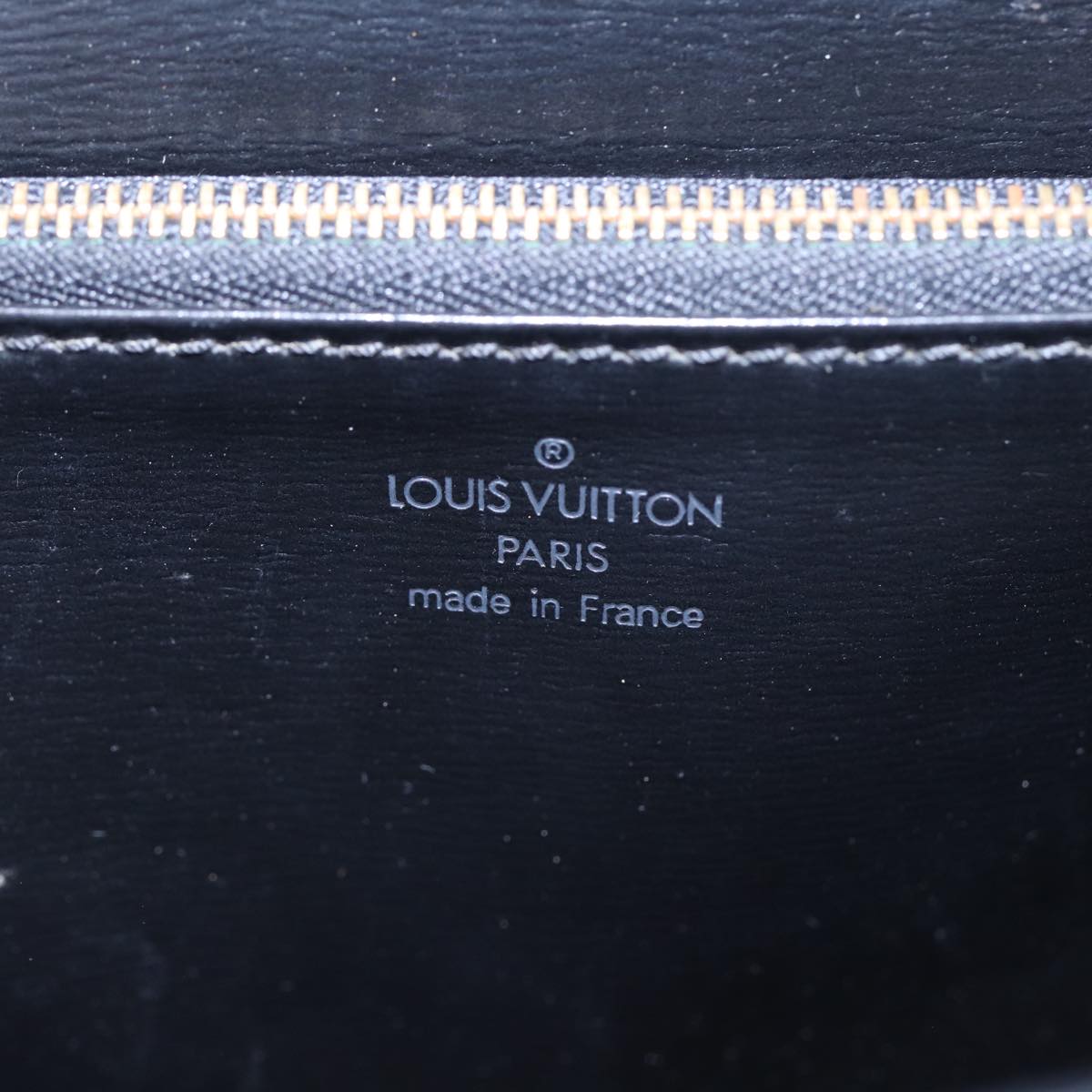 LOUIS VUITTON Epi Malesherbes Hand Bag Black M52372 LV ep5025