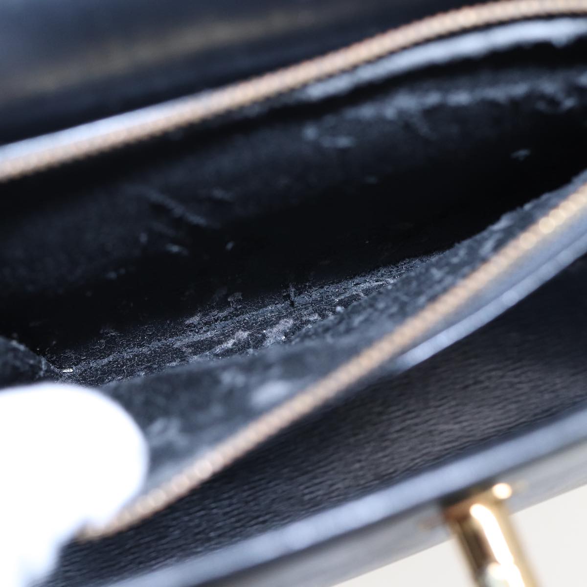LOUIS VUITTON Epi Malesherbes Hand Bag Black M52372 LV ep5025