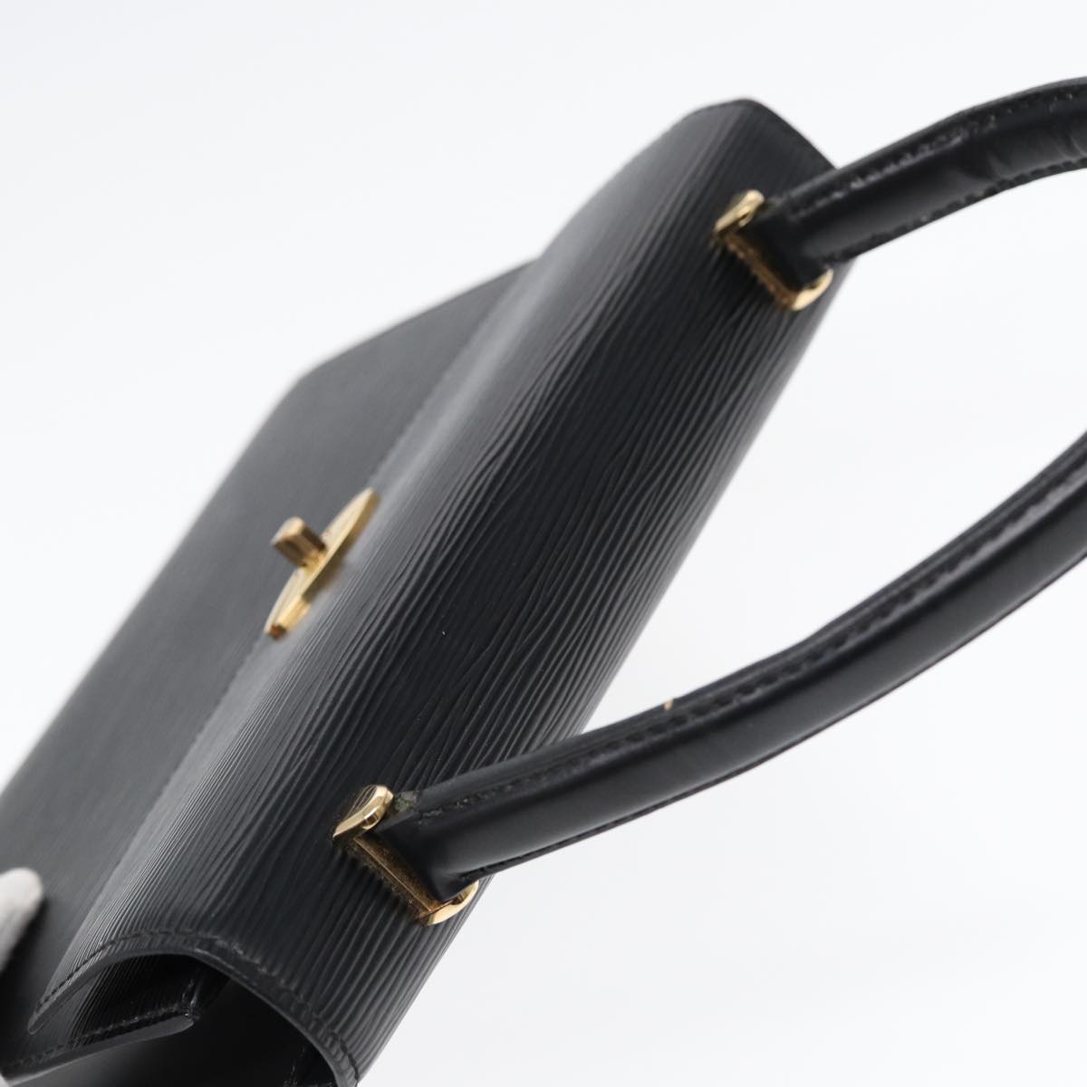 LOUIS VUITTON Epi Malesherbes Hand Bag Black M52372 LV ep5025