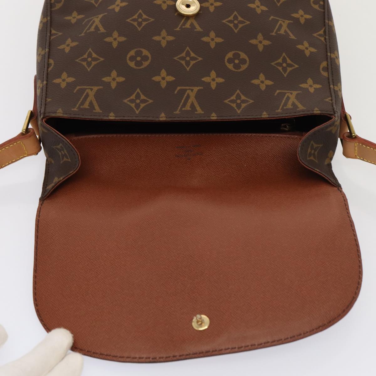 LOUIS VUITTON Monogram Saint Cloud GM Shoulder Bag M51242 LV ep5039