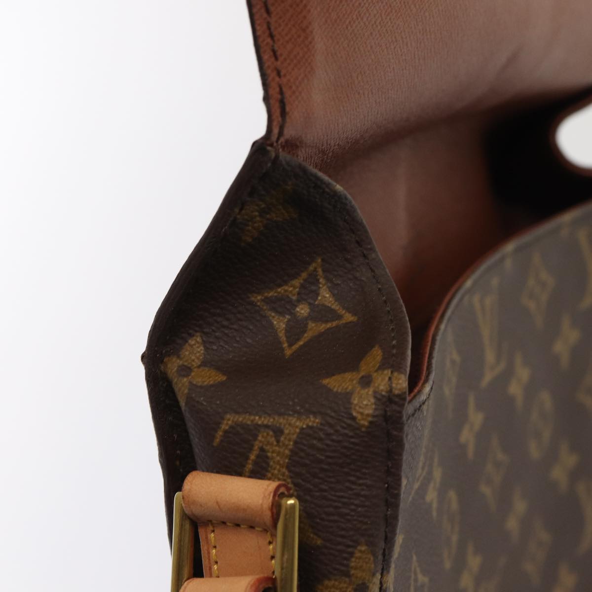 LOUIS VUITTON Monogram Saint Cloud GM Shoulder Bag M51242 LV ep5039