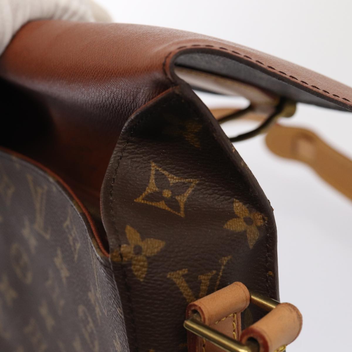 LOUIS VUITTON Monogram Saint Cloud GM Shoulder Bag M51242 LV ep5039