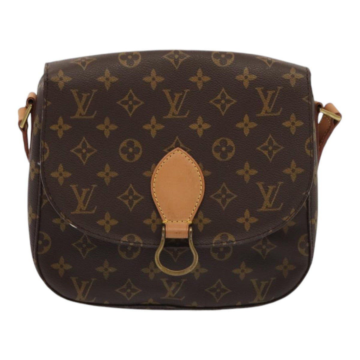 LOUIS VUITTON Monogram Saint Cloud GM Shoulder Bag M51242 LV ep5039