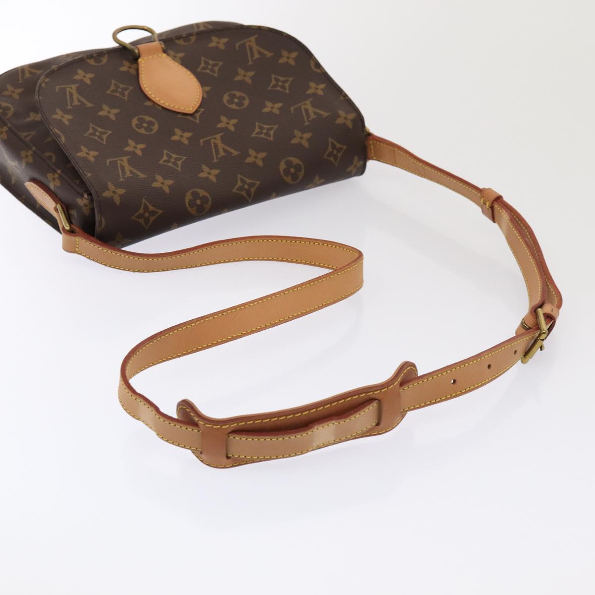 LOUIS VUITTON Monogram Saint Cloud GM Shoulder Bag M51242 LV ep5039