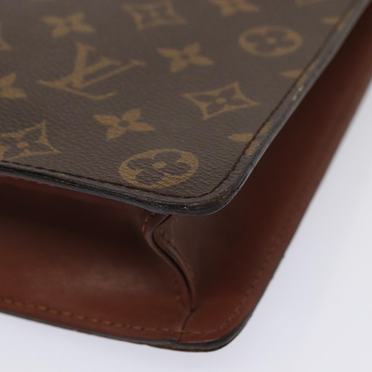 LOUIS VUITTON Monogram Porte Documents Bandouliere Bag M53338 LV ep5097