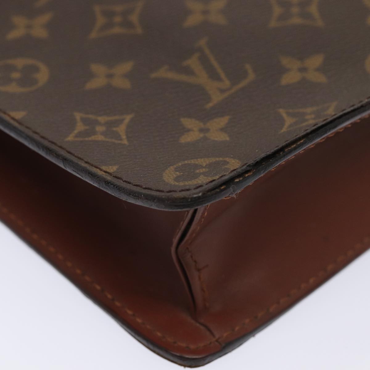 LOUIS VUITTON Monogram Porte Documents Bandouliere Bag M53338 LV ep5097