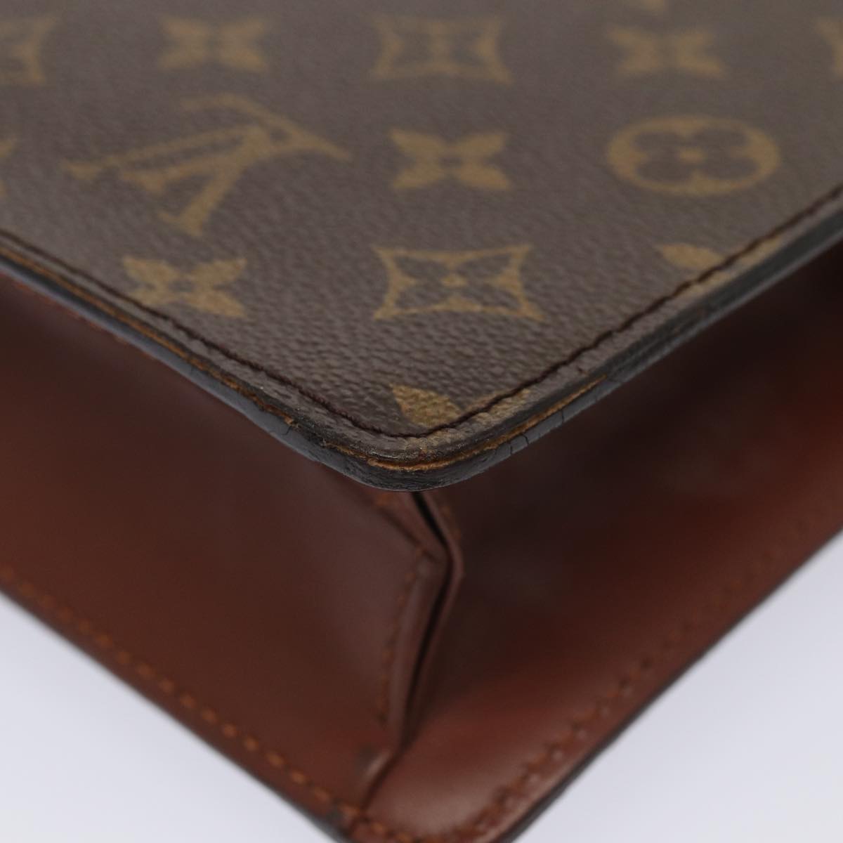 LOUIS VUITTON Monogram Porte Documents Bandouliere Bag M53338 LV ep5097