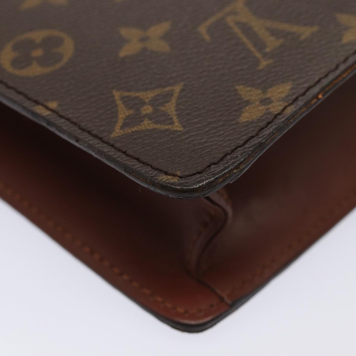LOUIS VUITTON Monogram Porte Documents Bandouliere Bag M53338 LV ep5097