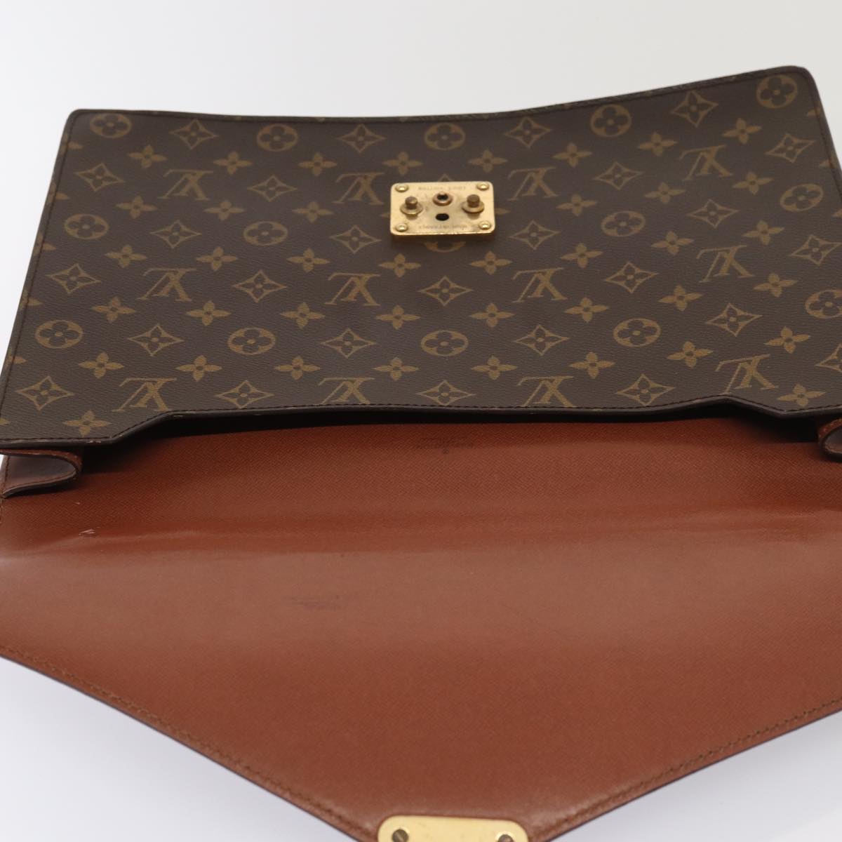 LOUIS VUITTON Monogram Porte Documents Bandouliere Bag M53338 LV ep5097